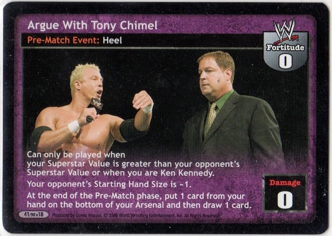 Argue With Tony Chimel